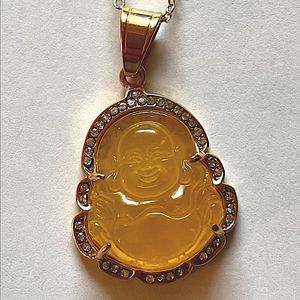 Laughing Buddha Necklace